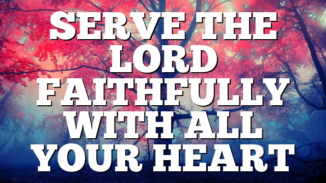 When I am in difficult circumstances ..