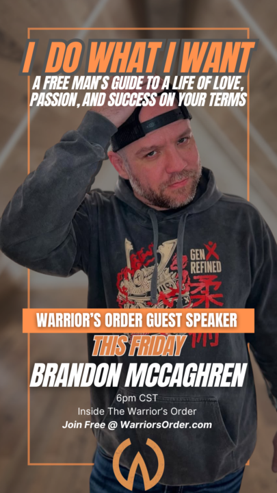 This Friday’s speaker does what he wants.