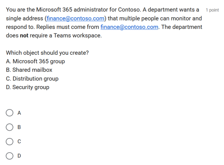 Practice Questions for AB-900