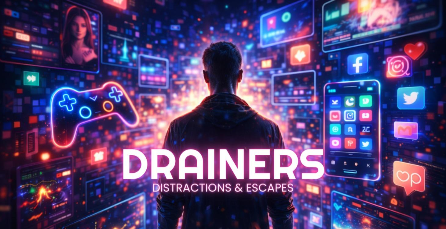 DISTRACTIONS & ESCAPES 🎢
