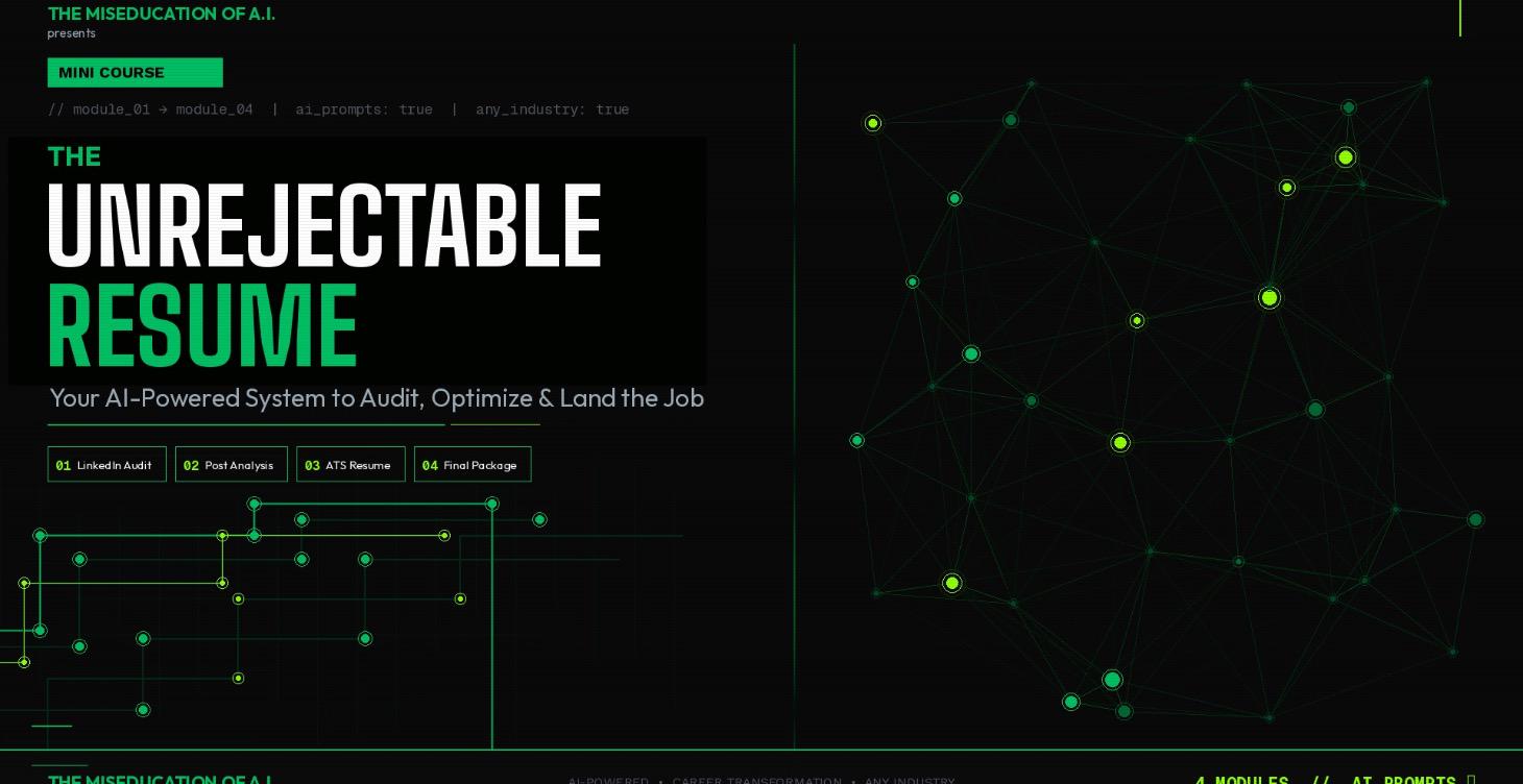 THE UNREJECTABLE RESUME