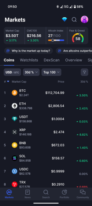 BREAKING: Bitcoin hits $112,700 USD