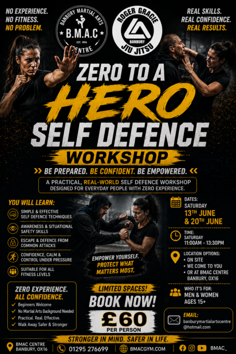 Zero to Hero Self Defence Workshop 