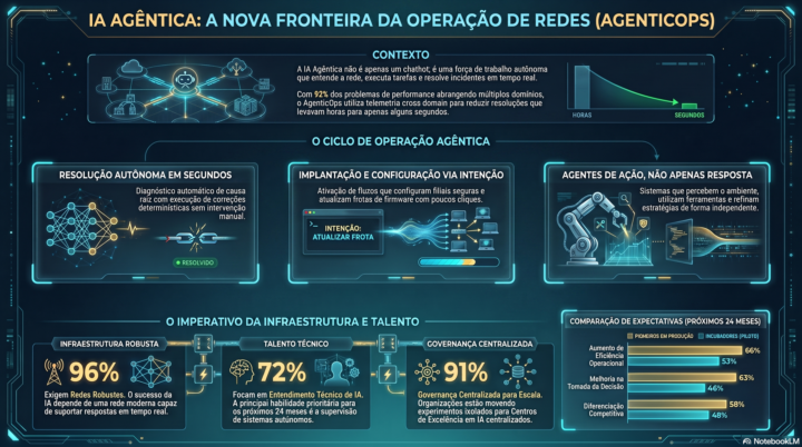 Cisco AgenticOps: IA para Operações de Rede Empresarial