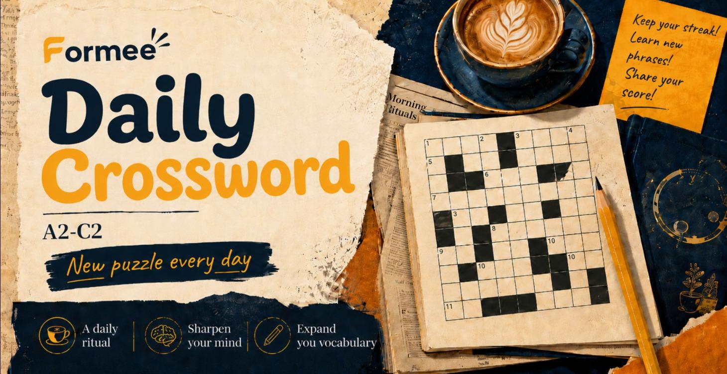 Formee Daily Crossword Puzzle