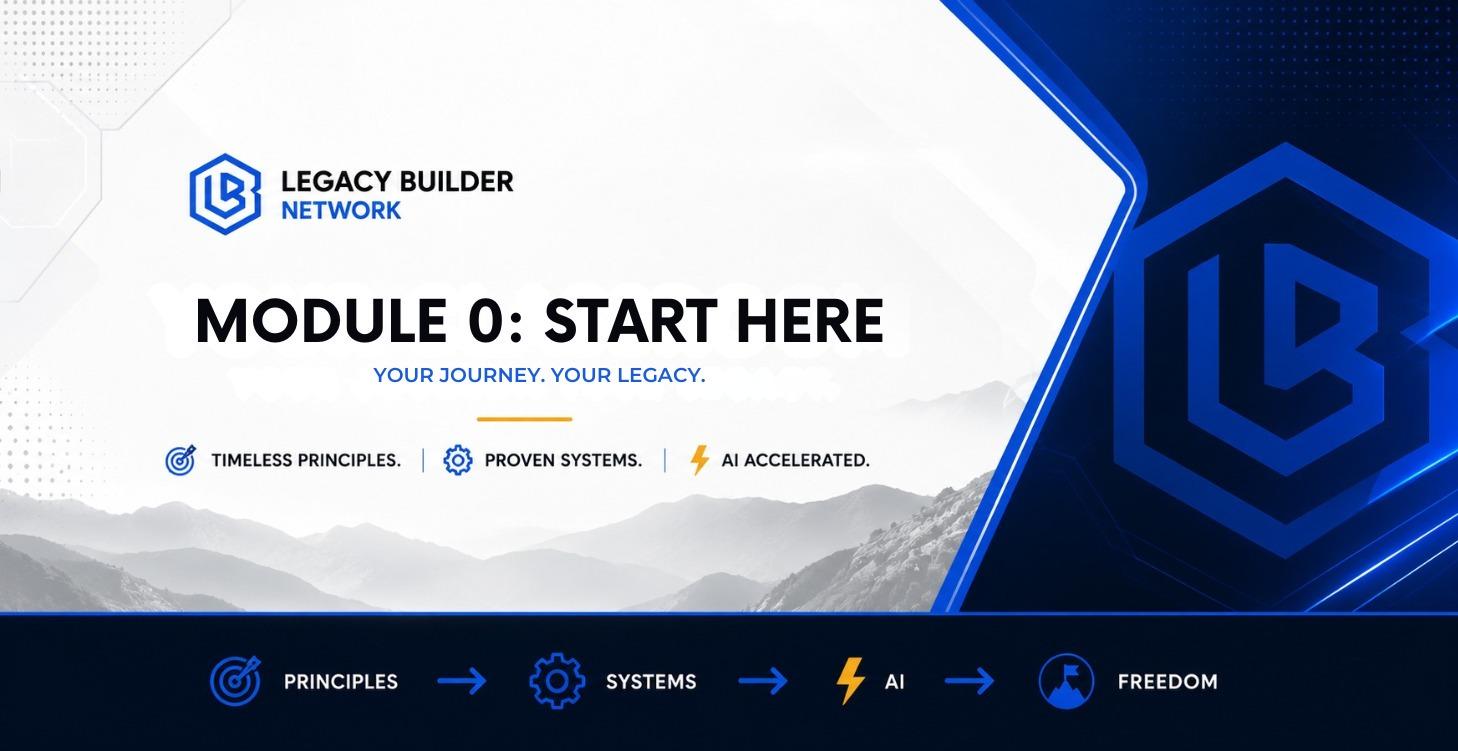 Module 0: Start Here