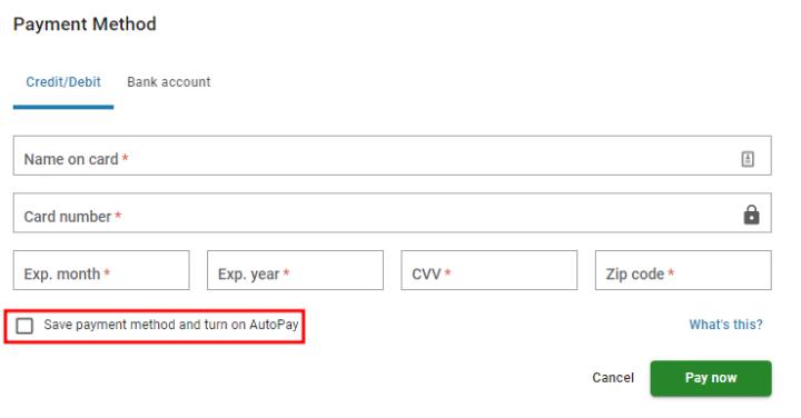 Autopay vs Auto Invoice