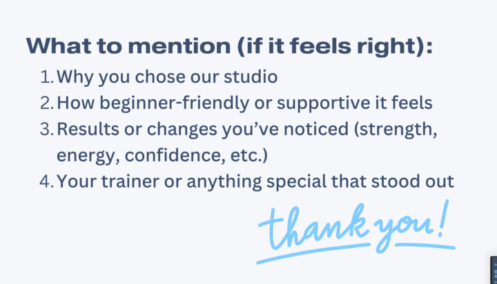Google Review Card Canva Template