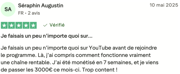 🚨 Accompagnement Créatube (2 PLACES RESTANTES)