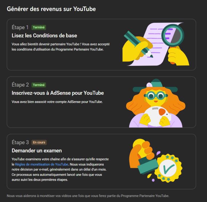 On croise les doigts 🤞😊(demande de monétisation)