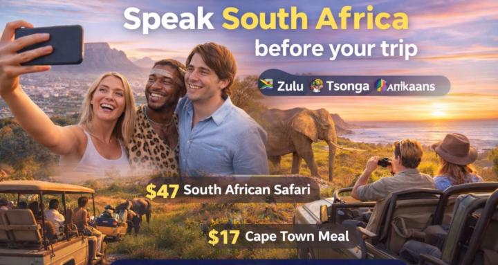 Learn Zulu, Tsonga & Afrikaans