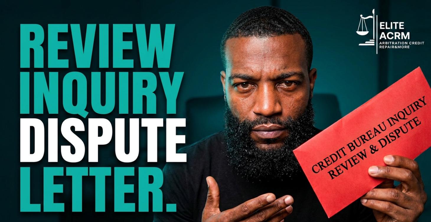 Review Inquiries dispute letter