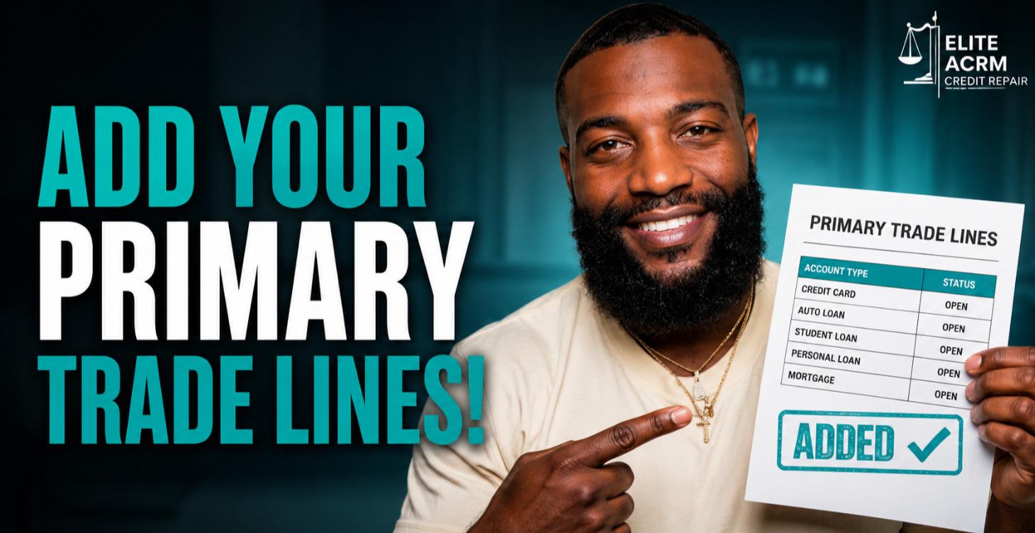 Add Your Own Primary Tradelines