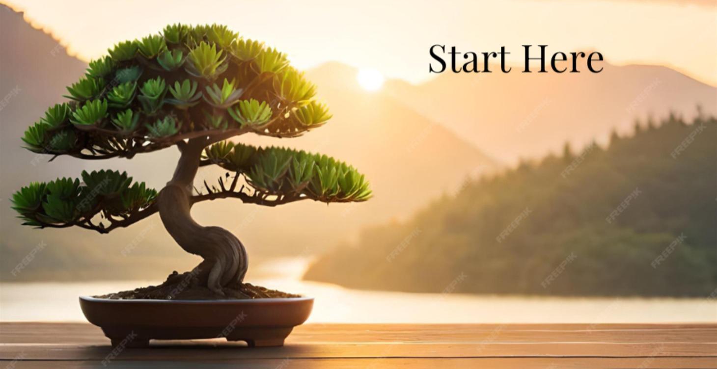 Start: Grow, Learn & Share Your Bonsai Journey