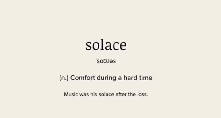 Solace (Navigating grief)