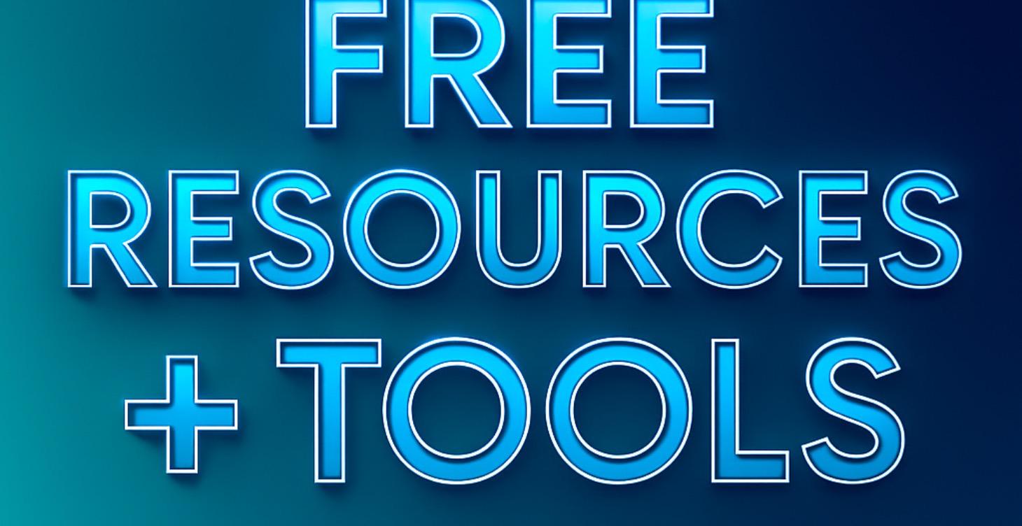FREE Resources  & RECOMMENDED Tools 🧰