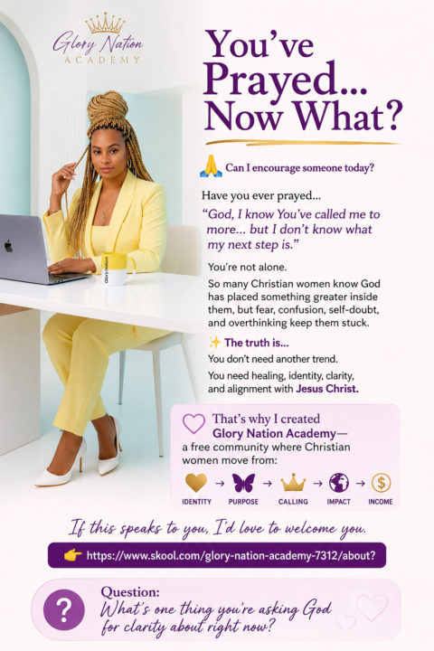 You’ve Prayed… Now What?
