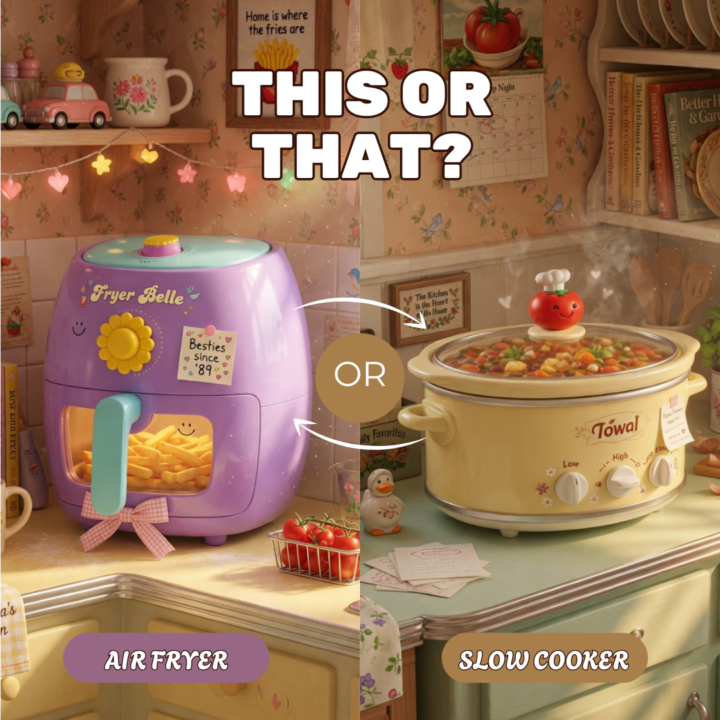 Air Fryer or Slow Cooker? 🍗🥘