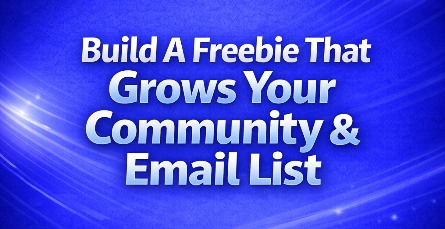 Plug n Play Template To Grow Your Community & List