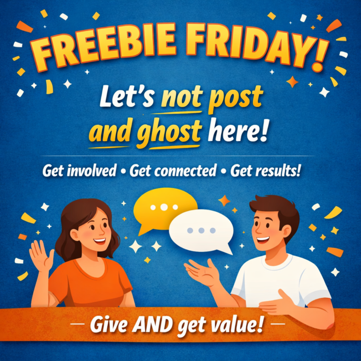FREEBIE FRIDAY 🎉 DROP YOUR LINKS BELOW