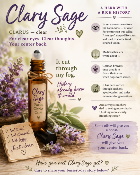 That Clary Sage Saved the Day!