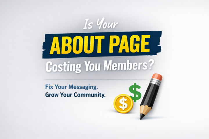 Most people don’t have a community problem… they have a messaging problem