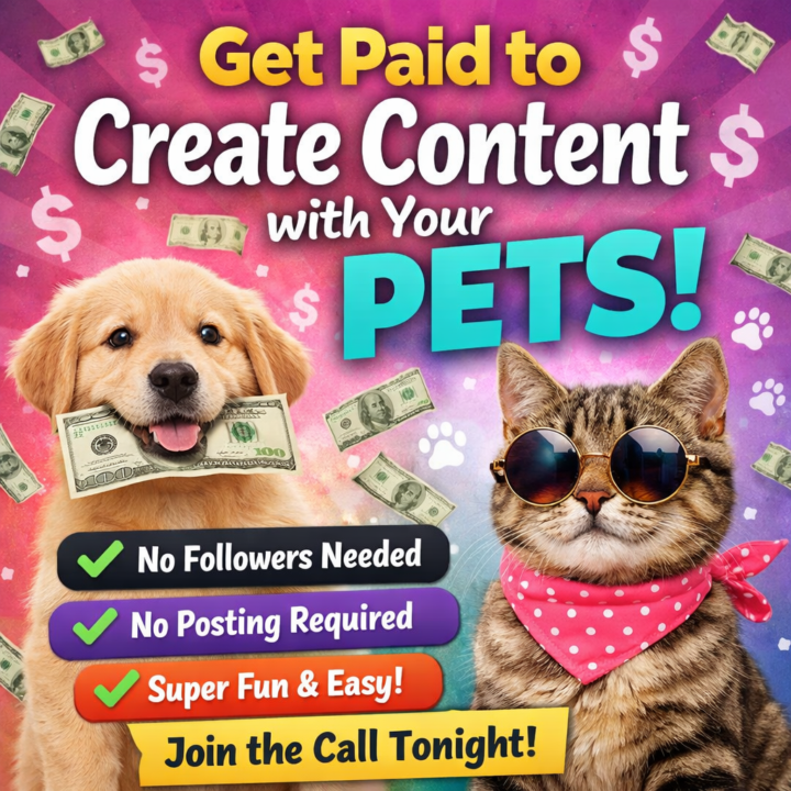 If you have a pet… you might be sitting on an opportunity you didn’t even realize 🐶 🐱 