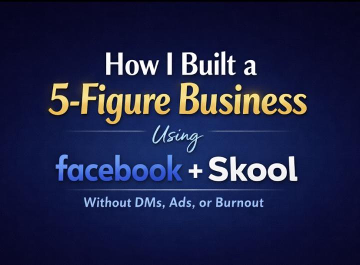 How Facebook + Skool together completely changed my business.