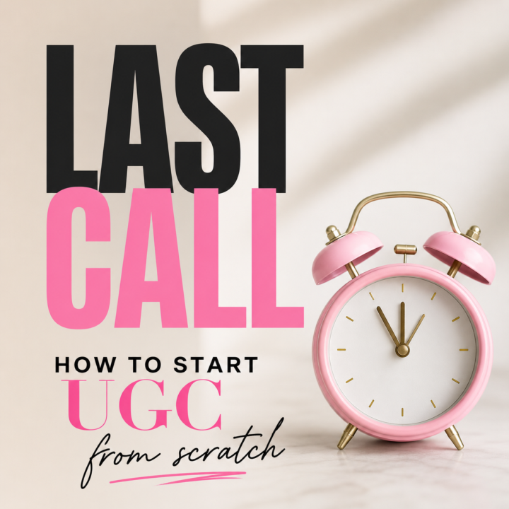 You’ve been thinking about UGC long enough.
