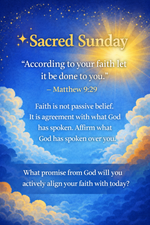 ✨ Sacred Sunday