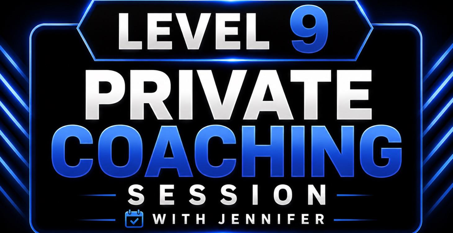 Level 9️⃣ Free Private Coaching Session