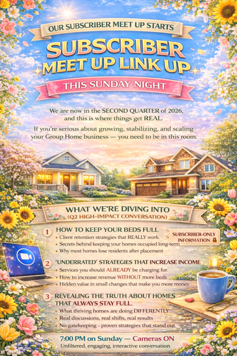 Subscribers Meeting at 7pm Every Sunday 