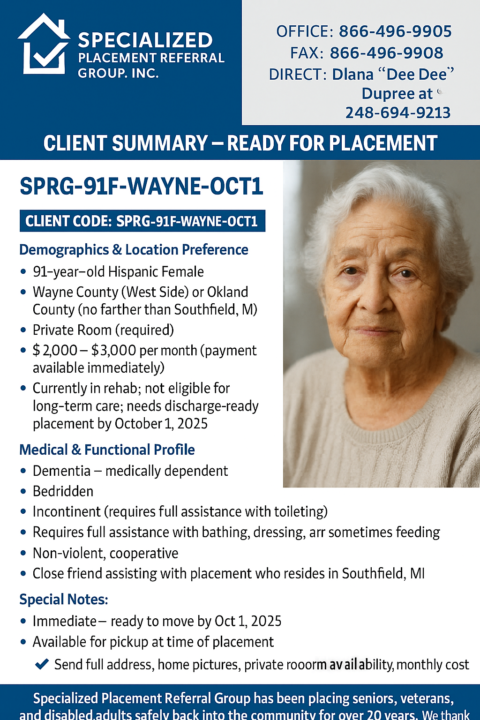 New Lead Michigan Area 🏘️