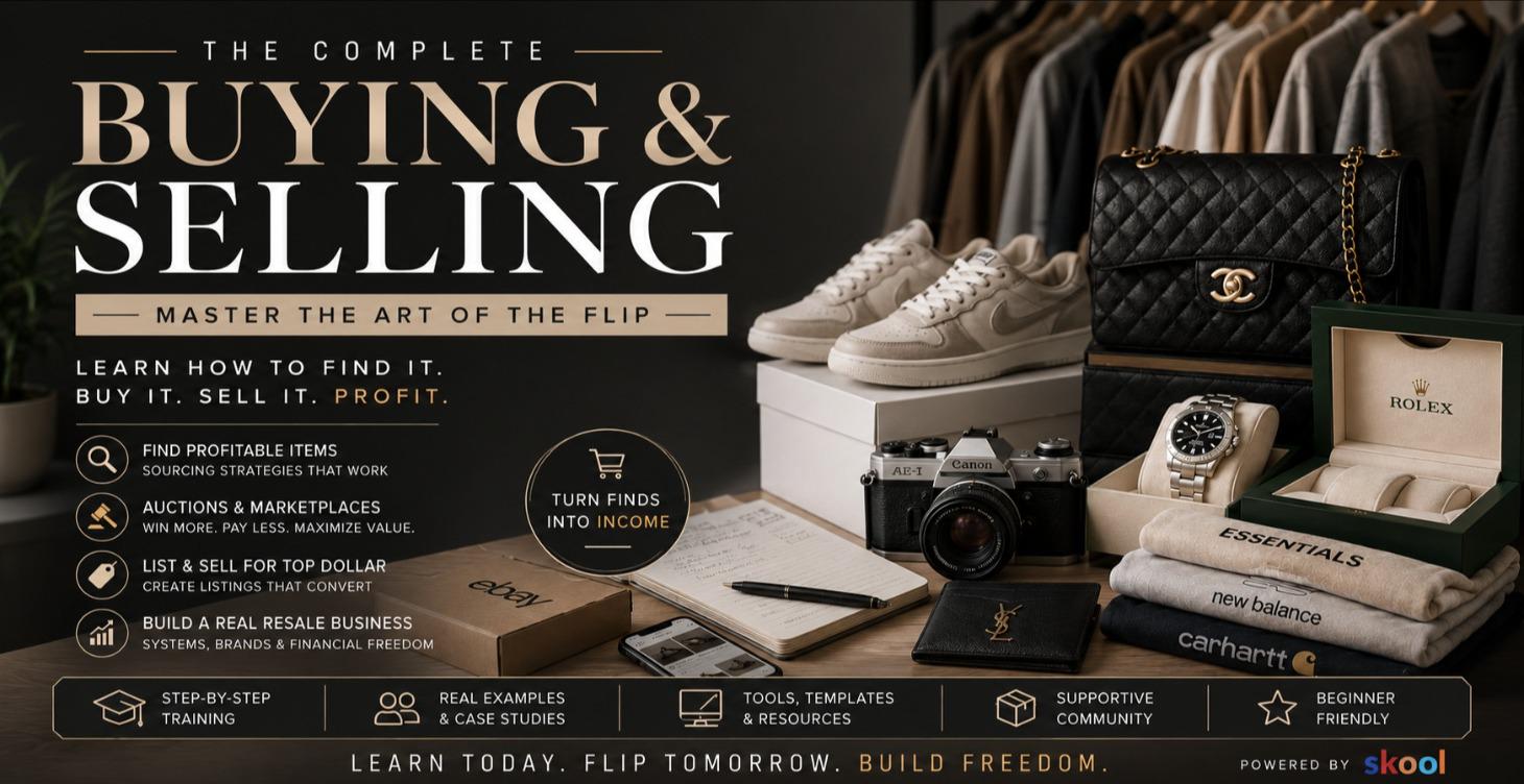 Buying and selling masterclass