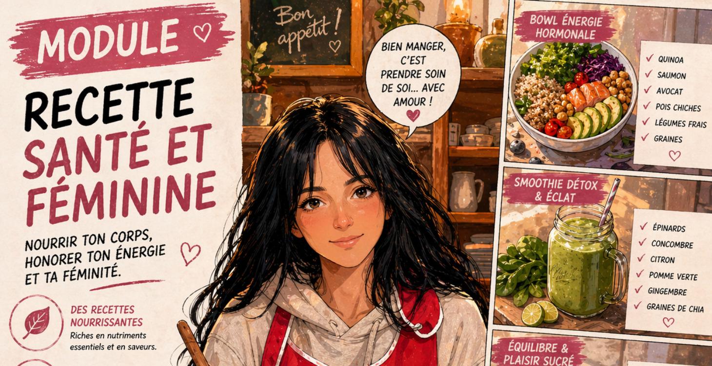 MODULE 7 - RECETTES SANTE FEMININE