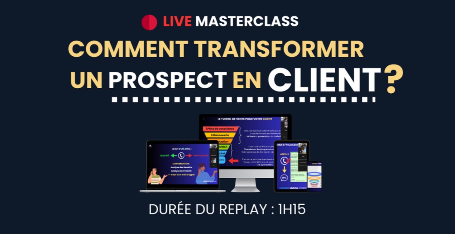 🔴​Replay : Masterclass Clients