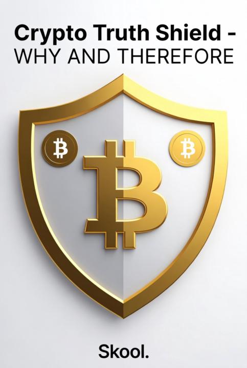 CRYPTO TRUTH SHIELD – WHY AND THEREFORE 