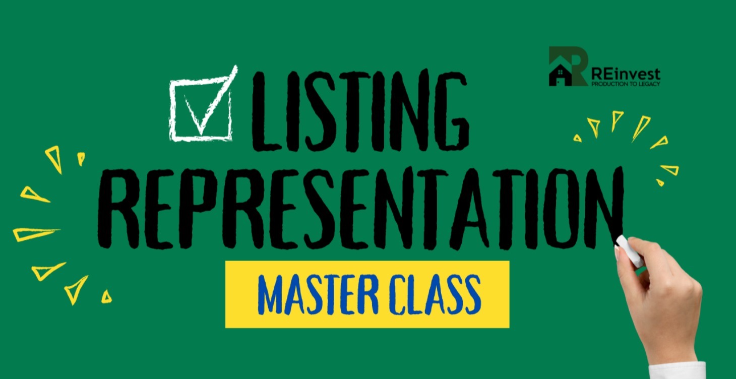 Listing Representation Master Class