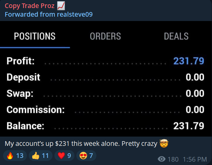 Client wins from last week 