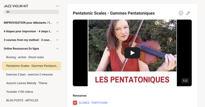 Pentatonic Scales - Gamme Pentatoniques