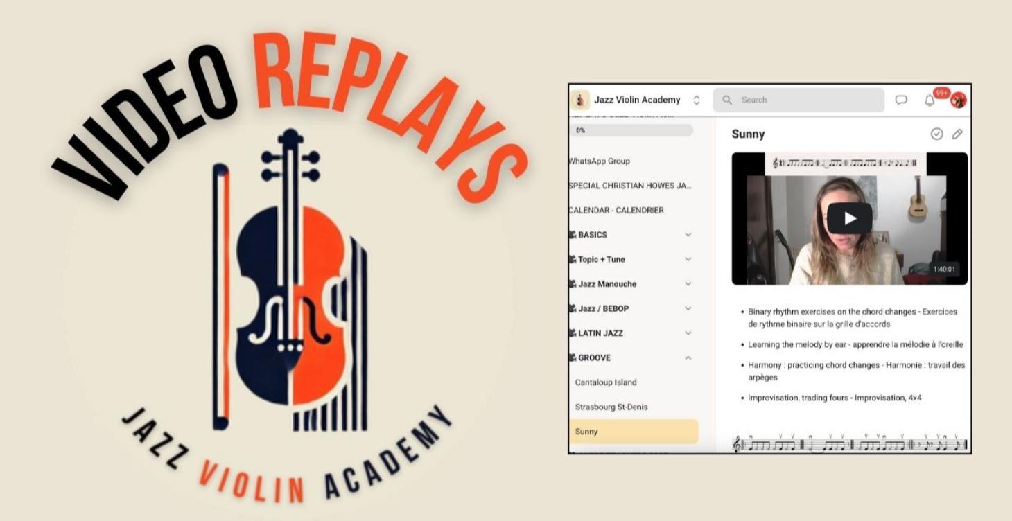REPLAYS Jazz Violin Academy