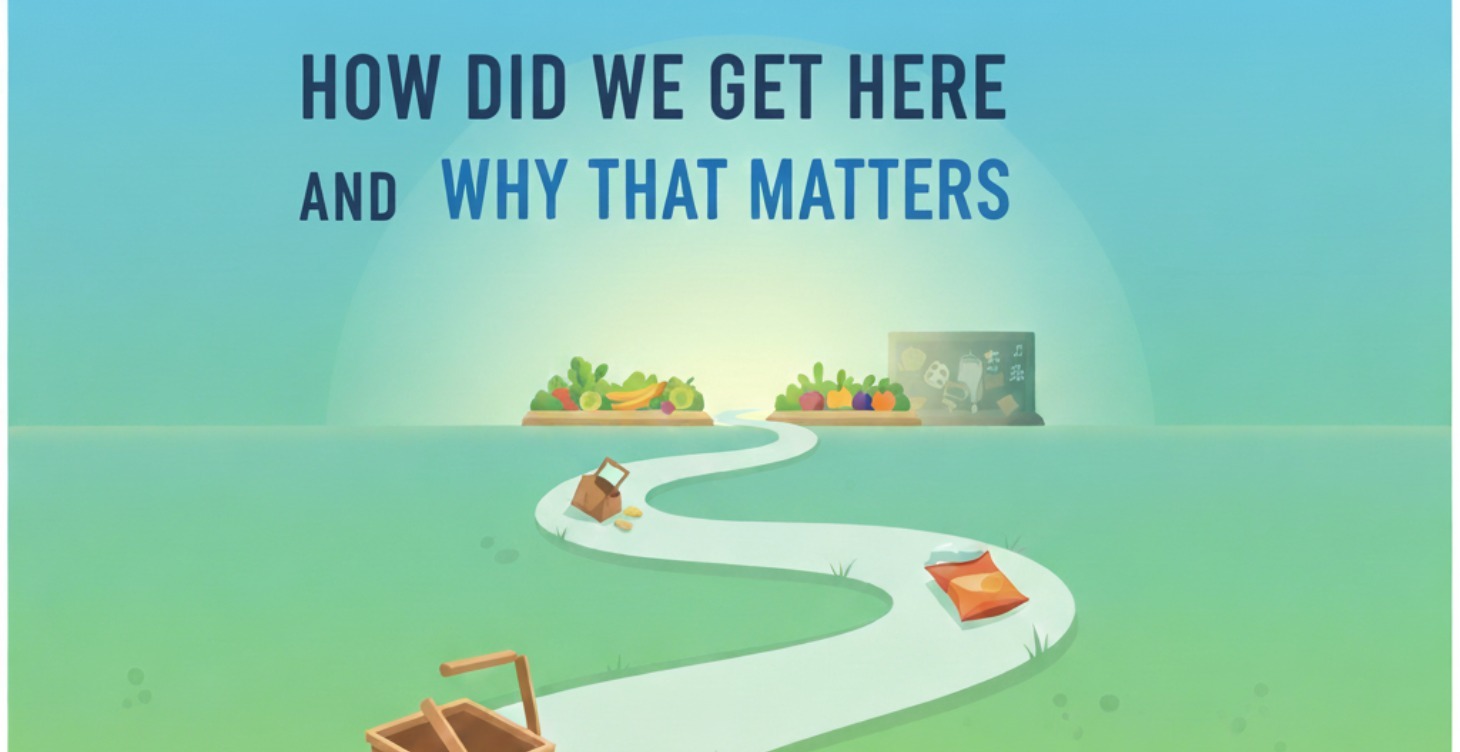 How did we get here and why that matters.