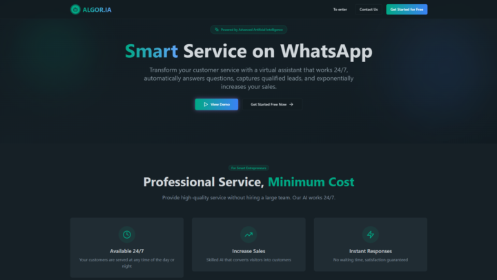 🚀 FREE TRIAL: WhatsApp Automation SaaS with AI that will REVOLUTIONIZE your business! 