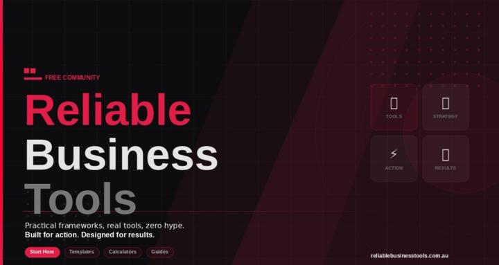 Reliable Business Tools