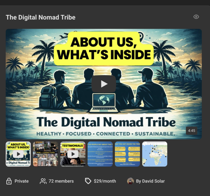 Please Roast The Digital Nomad Tribe 🌎