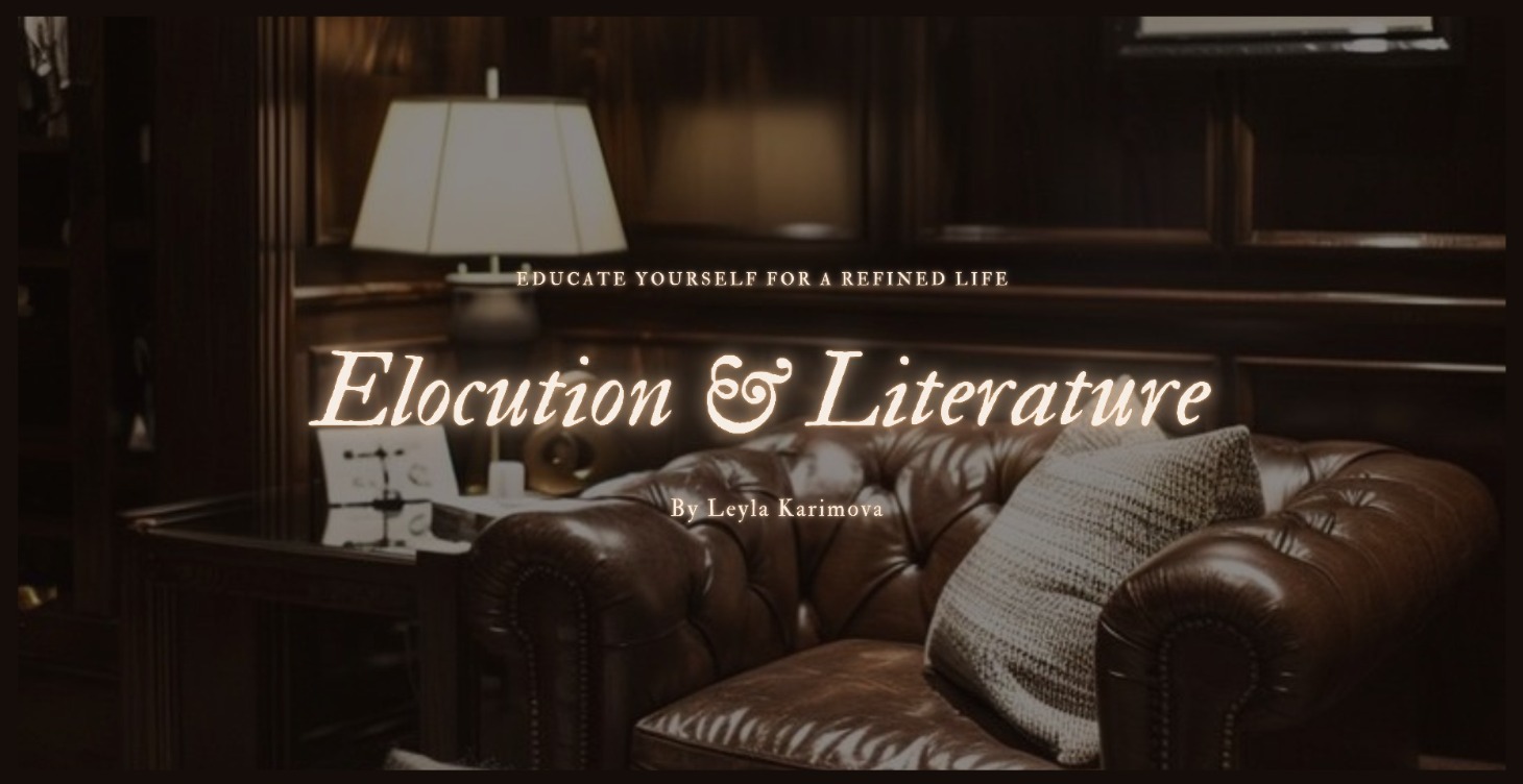 Elocution & Literature for Gentlemen