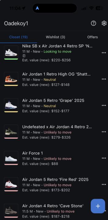 My mini shoe collection 