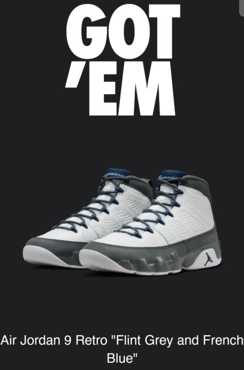 Air Jordan 9 Retro Flint Grey