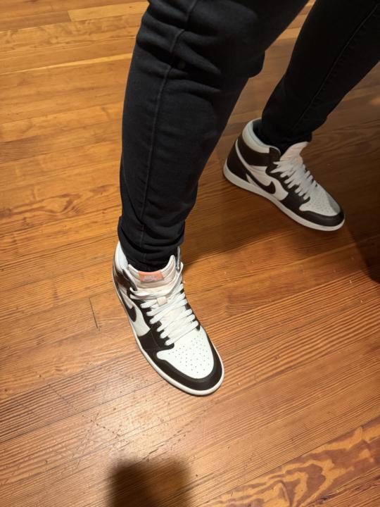 On feet today 