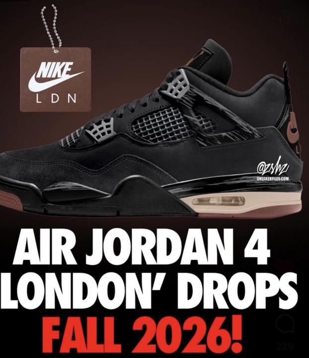 🚨 SNEAKER ALERT: The Jordan 4 "London" is Landing! 🚨